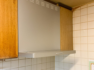 キッチンリフォーム 掃除がしやすいキッチン機器と、便利な浴室換気乾燥暖房機