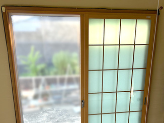 小工事 和の雰囲気を大切にした断熱効果のある内窓