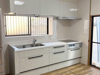 キッチンリフォーム 掃除と料理がしやすくなった快適キッチン